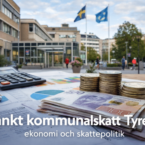 sänkt kommunalskatt Tyresö ekonomi och skattepolitik