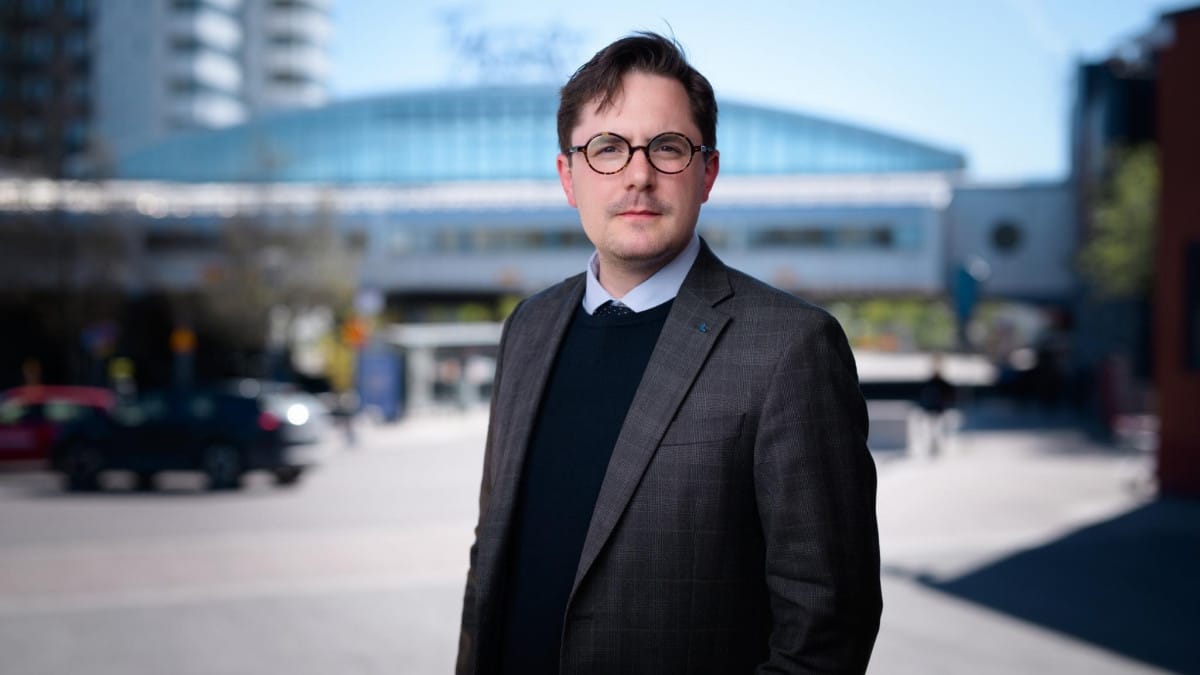 Alexnader Enkvist liberal kandidat i Tyresö och regionfullmäktige