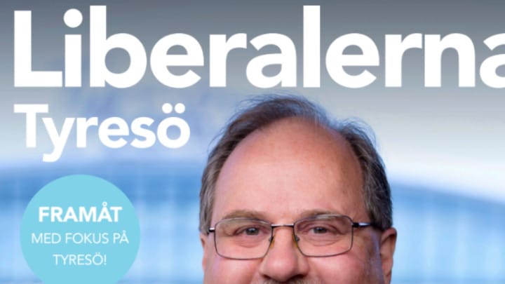 Liberalernas valmagasin inför valet 2026 i Tyresö